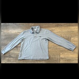 Lacoste Men's small Blue Long Sleeve Polo Shirt